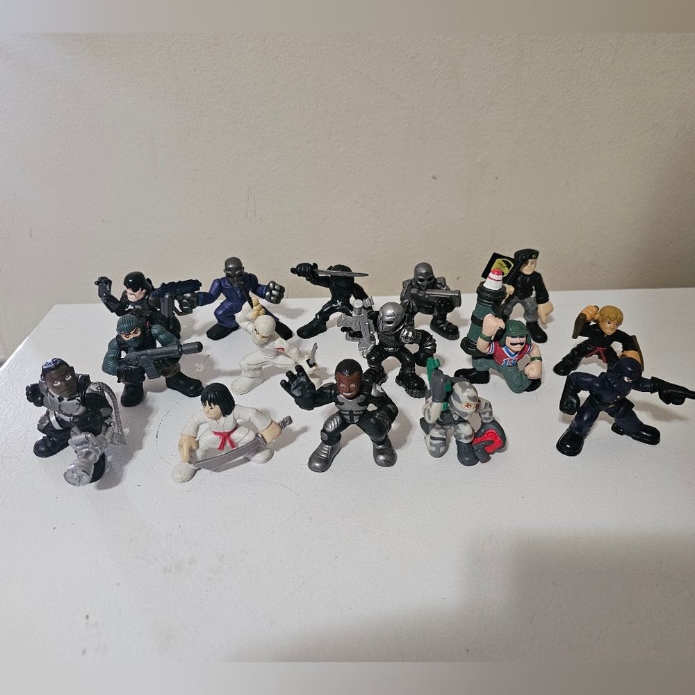 G.I.Joe Combat Heroes Action Figures Set Of 15